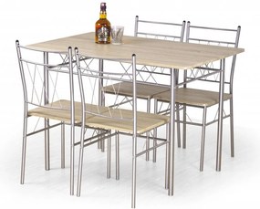 Set tavolo MDF + 4 sedie Faust