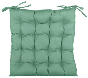 Cuscino sedia verde 42x42 cm idrorepellente