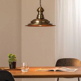 Lampada a sospensione Sivani MR-637 Opviq, dimmerabile, Bronzo / Ottone antico, Soggiorno / Sala da pranzo, Metallo, Vintage, Lampada a sospensione