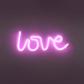 JUST LIGHT. 85021-87 - LED Decorazione murale al neon NEON LED/6,5W/5V Love