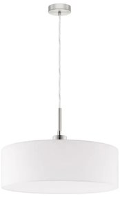 Eglo - Lampadario LED a sospensione con filo TUNJA 1xE27/60W/230V bianco