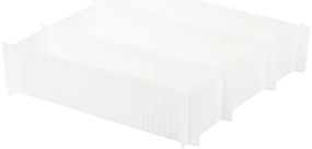 Set di divisori per cassetti in plastica 6 pz – Compactor