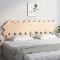 Testiera per Letto 196x3x80,5 cm in Legno Massello di Pino cod 8717