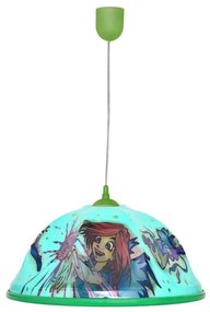 Lampadario a sospensione per bambini WITCH 1xE27/15W/230V