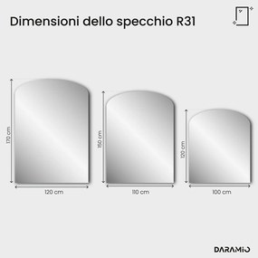Specchio ad arco Pure R31
