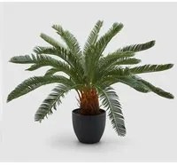 Pianta Ornamentale Per Interno Ed Esterno Albero Di Cycas Artificiale In Vaso 92cm