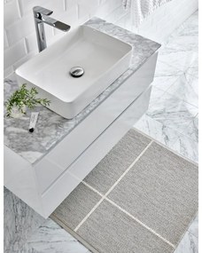 Passatoia da interno/esterno grigio chiaro/color crema 70x180 cm Fred Linen – Pappelina