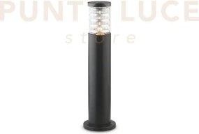 Tronco paletto 1 luce attacco e27 h.60,5cm ip65 nero