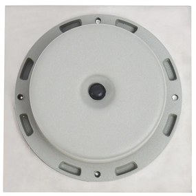 Set di 6 faretti da terra quadrati in alluminio con LED IP65 solari - Terry