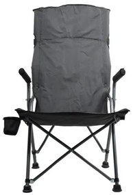 Sedia da campeggio pieghevole grigio