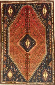 Gashghai Tappeto persiano 160x250 Rosso (Iran) Annodato A Mano