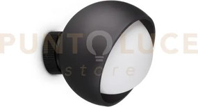 Bloom applique a parete 1 luce attacco e27 lampadina inclusa nero