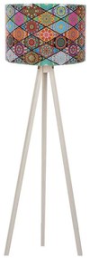 Lampada da terra AYD 1xE27/60W/230V multicolore/beige
