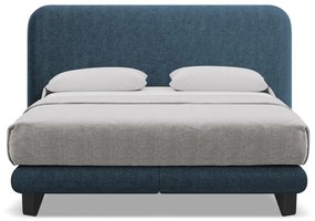 Letto boxspring blu 180x200 cm Ilima - Makamii
