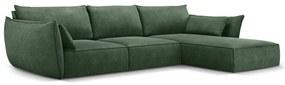 Divano angolare verde scuro (angolo destro) Vanda - Mazzini Sofas