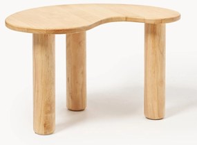 Tavolino da salotto in legno di albero della gomma dalla forma organica Luppa