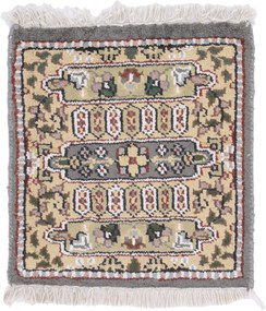 Agra Tappeto 30x30 (Indian) Annodato A Mano