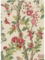 GP & J Baker Carta da parati Eldon - Archive Pink