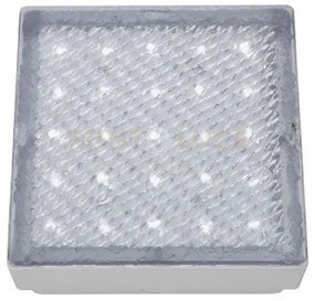 Walkover outdoor incasso - metallo bianco e policarbonato