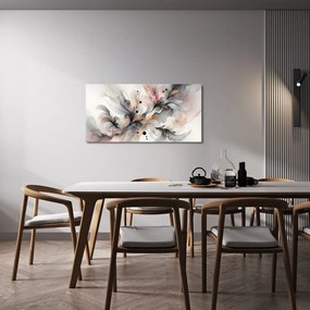 Quadro su tela – Linee floreali nella nebbia