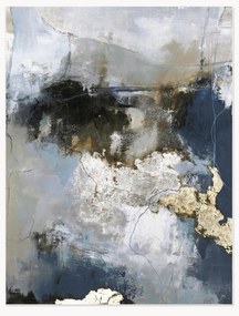 Quadro su tela dipinto a mano Waterfall