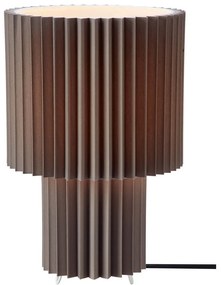 Lampada da tavolo grigia con paralume in tessuto (altezza totale 32 cm) Catis – Markslöjd