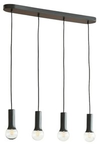 Lindby - Fipas 4 Lampada a Sospensione Black Lindby