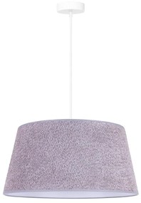 Duolla - Lampadario a sospensione con filo BOUCLE 1xE27/15W/230V diametro 50 cm grigio