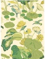 GP & J Baker Carta da parati Nympheus - Emerald