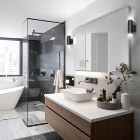 Brilagi - Luce Spot da bagno SELE AQUA 4xGU10/30W/230V IP44 nero