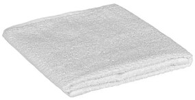 Asciugamani ospite per bagno 55x100 cm bianco in cotone 100%