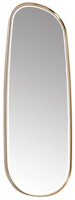 Specchio da bagno oro rosa con LED e dimmer touch - Geraldien