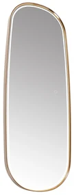 Specchio da bagno oro rosa con LED e dimmer touch - Geraldien