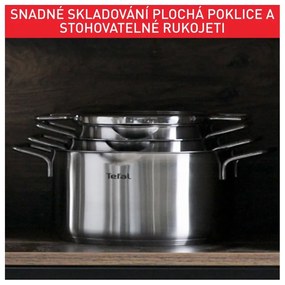 Set di 10 pentole in acciaio inox Nordica - Tefal