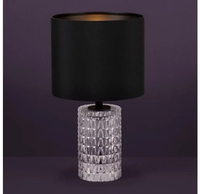 Eglo 39979 - Lampada da tavolo SAPUARA 1xE27/40W/230V nero