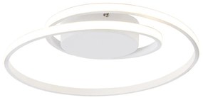 Plafoniera design bianca LED dimm 3 livelli - KRULA