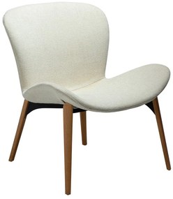 Poltrona crema in tessuto bouclé Paragon - DAN-FORM Denmark