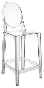 Sgabello policarbonato trasparente INVISIBILE H106