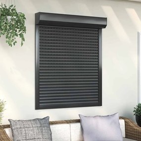 Tapparella Avvolgibile İn Alluminio 100x130 Cm Antracite /