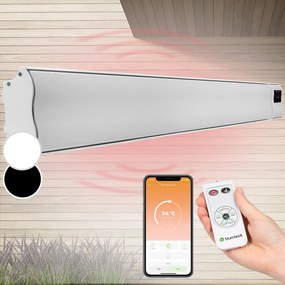 blumfeldt Cosmic Beam Smart 24 riscaldatore radiante a infrarossi 2400W gestione da app telecomando