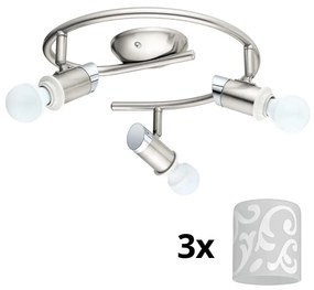 Eglo - Faretto LED MY CHOICE 3xE14/4W/230V  cromo/bianco