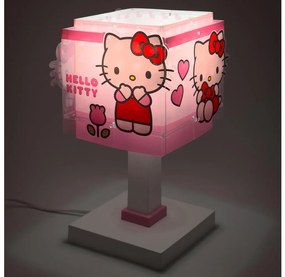 Dalber 73261 - Lampada LED per bambini HELLO KITTY 1xG4/4W/230V rosa