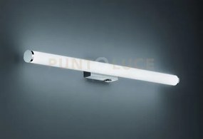 Mattimo applique led 8,6w 880lm, 3000k per bagno metallo cromato e ...