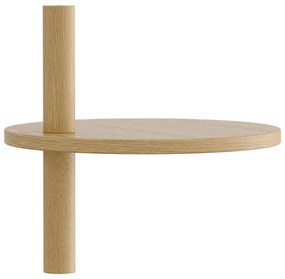 Componente - accessorio in rovere decorato in colore naturale 35x18 cm Stories - UMAGE