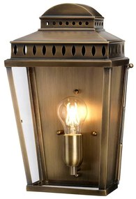 Applique classico chic da esterno MANSION-HOUSE-BR ottone IP44 1X E27 ELSTEAD