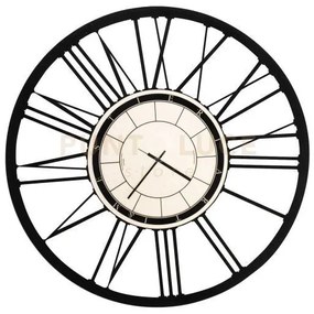 Orologio da parete di design big 90 nero