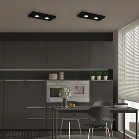 Briloner 3996025 - Faretto LED CTS 2xLED/4W/230V 2700/4000K nero