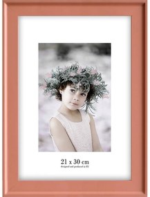 Cornice arancione da appendere, 28 x 37 cm Malaga - Styler