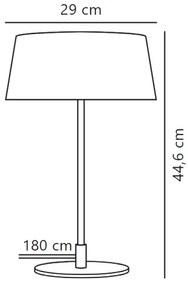 Nordlux - Lampada da tavolo CLASI 3xE14/10W/230V
