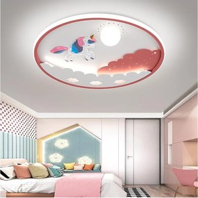 Brilagi - LED dimmerabile. Plafoniera per cameretta UNICORN LED/68W/230V 3000-6000K + telecomando